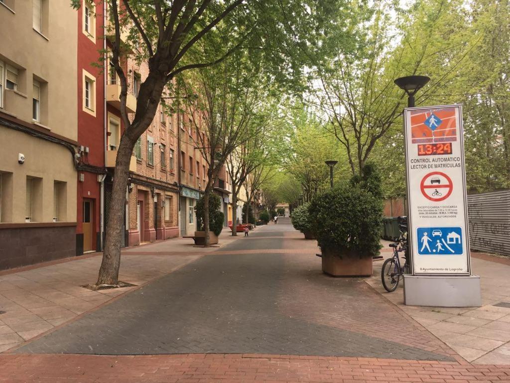 A 5 Minutos Estac Tren Centrico Y Estiloso Vivienda De Uso Turistico 洛格罗尼奥 外观 照片